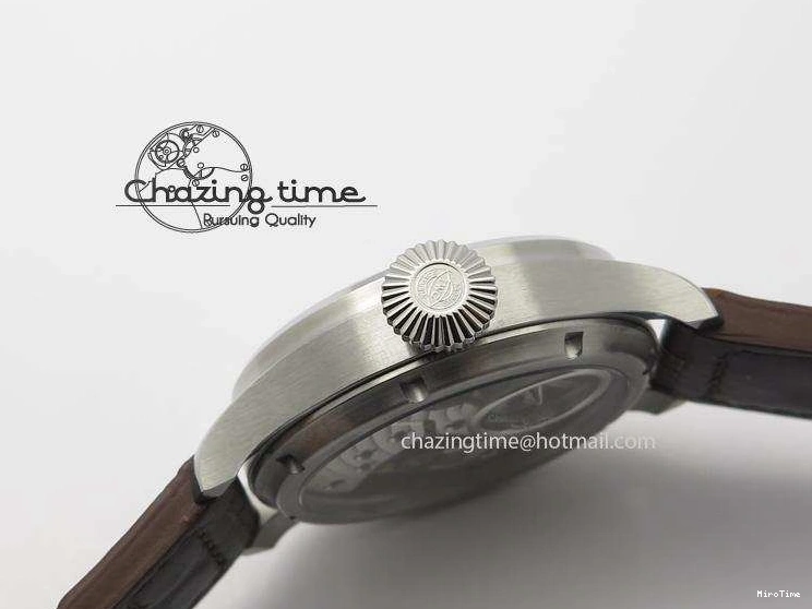 MIROTIME 0105 Reliable Big Pilot “Markus Buhler” IW5003 Turbine V6F Best Edition Blue Dial On Leather Strap A 7324